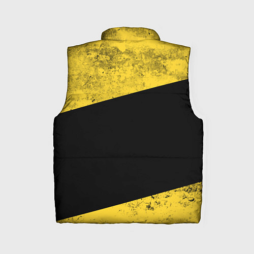 Женский жилет PUBG: Yellow Grunge / 3D-Красный – фото 2