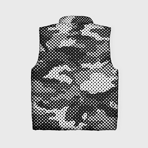 Женский жилет Черный камуфляж / 3D-Черный – фото 2
