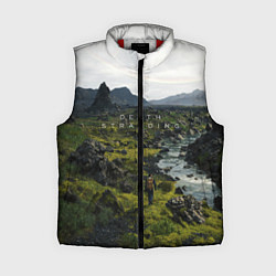 Женский жилет Death Stranding: Green World, цвет: 3D-красный