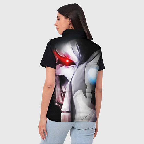 Женский жилет Overlord - Ainz Ooal Gown / 3D-Красный – фото 4