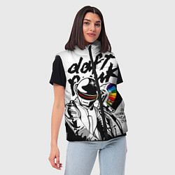 Женский жилет Daft Punk: Our work is never over, цвет: 3D-светло-серый — фото 2