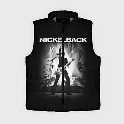 Женский жилет Nickelback Rock, цвет: 3D-светло-серый