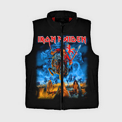 Женский жилет Iron Maiden: Great Britain Warriors, цвет: 3D-красный