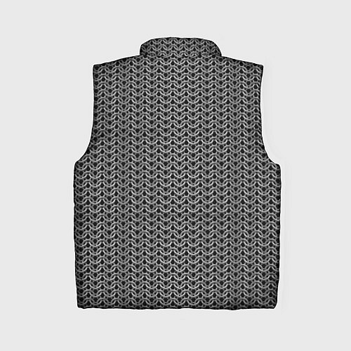 Женский жилет Кольчуга воина / 3D-Черный – фото 2