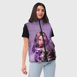 Женский жилет Billie Eilish: Violet Fashion, цвет: 3D-красный — фото 2