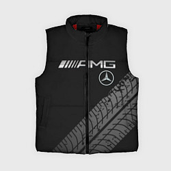 Женский жилет Mercedes AMG: Street Racing, цвет: 3D-красный