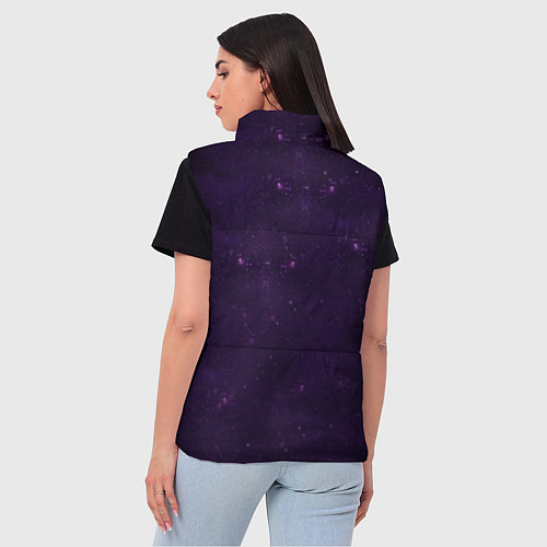 Женский жилет Lil Peep: Black Angel / 3D-Красный – фото 4