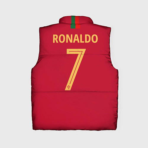 Женский жилет Криштиану Роналду форма / 3D-Черный – фото 2
