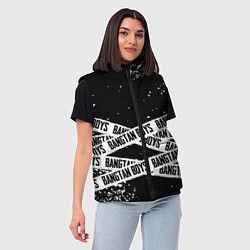 Женский жилет BTS, цвет: 3D-черный — фото 2