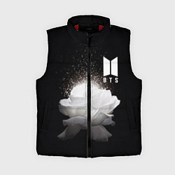 Женский жилет BTS Flower, цвет: 3D-красный