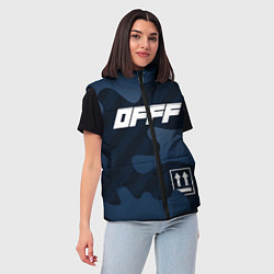 Женский жилет Off-White, цвет: 3D-красный — фото 2