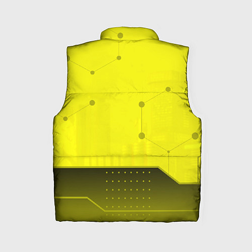 Женский жилет CYBERPUNK 2077 / 3D-Черный – фото 2