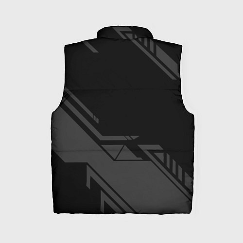 Женский жилет Cyberpunk 2077: Grey Samurai / 3D-Черный – фото 2