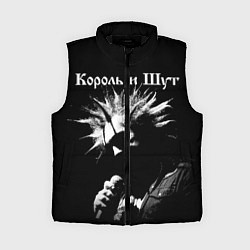 Женский жилет Король и Шут Анархия спина, цвет: 3D-черный