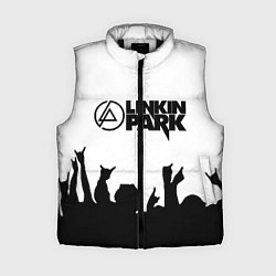 Женский жилет LINKIN PARK, цвет: 3D-черный
