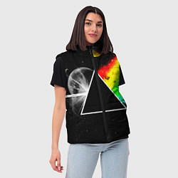 Женский жилет PINK FLOYD, цвет: 3D-светло-серый — фото 2