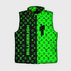 Женский жилет BILLIE EILISH x LV Green, цвет: 3D-красный