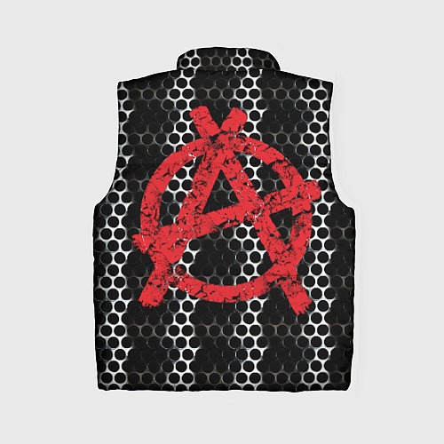 Женский жилет Князь Анархия спина / 3D-Красный – фото 2