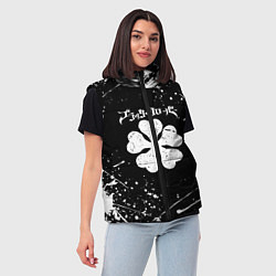 Женский жилет ЧЁРНЫЙ КЛЕВЕР, цвет: 3D-черный — фото 2