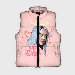 Женский жилет Billie Eilish, цвет: 3D-светло-серый