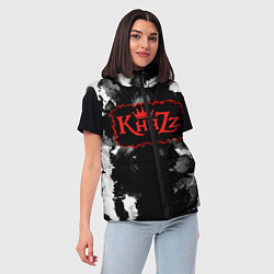 Женский жилет Князь Анархия спина, цвет: 3D-красный — фото 2