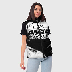 Женский жилет Sherlock, цвет: 3D-черный — фото 2