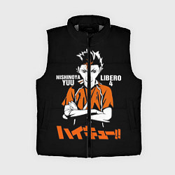 Женский жилет Моя геройская академия, цвет: 3D-светло-серый