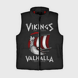 Женский жилет Vikings Valhalla, цвет: 3D-красный
