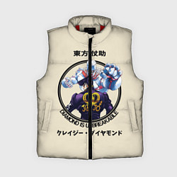 Женский жилет Приключения ДжоДжо, цвет: 3D-красный