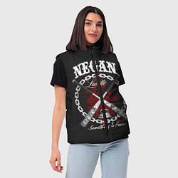 Женский жилет The Walking Dead Negan, цвет: 3D-красный — фото 2