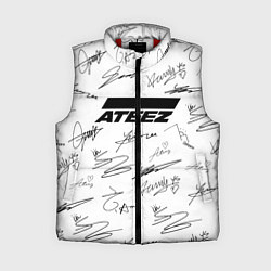 Женский жилет ATEEZ АВТОГРАФЫ, цвет: 3D-красный
