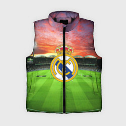 Женский жилет FC Real Madrid, цвет: 3D-черный