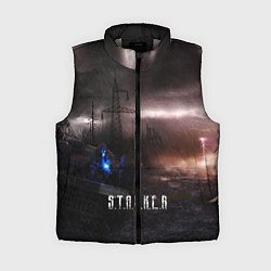 Женский жилет STALKER GAME, цвет: 3D-светло-серый