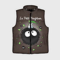 Женский жилет My Neighbor Totoro, цвет: 3D-светло-серый