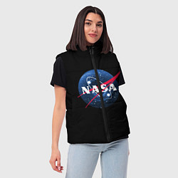 Женский жилет NASA Black Hole, цвет: 3D-красный — фото 2