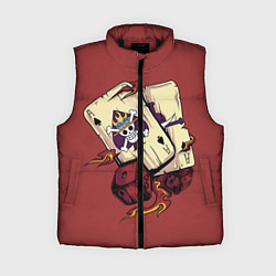Женский жилет One Piece, цвет: 3D-черный