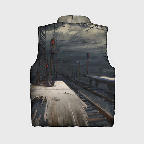 Женский жилет НОВЫЙ СТАЛКЕР / 3D-Черный – фото 2
