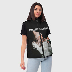 Женский жилет BILLIE EILISH, цвет: 3D-светло-серый — фото 2