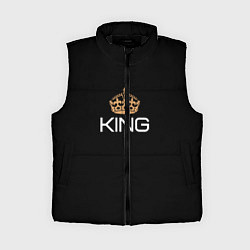 Женский жилет Король, цвет: 3D-черный