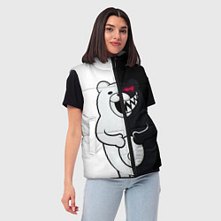 Женский жилет MONOKUMA, цвет: 3D-светло-серый — фото 2