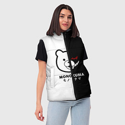 Женский жилет Monokuma, цвет: 3D-черный — фото 2