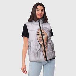 Женский жилет Ariana Grande Ариана Гранде, цвет: 3D-красный — фото 2