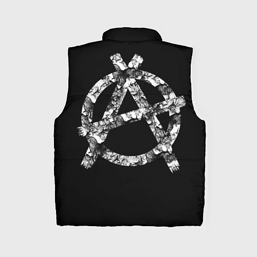 Женский жилет Король и Шут Анархия спина / 3D-Красный – фото 2