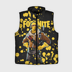 Женский жилет Fortnite, цвет: 3D-черный