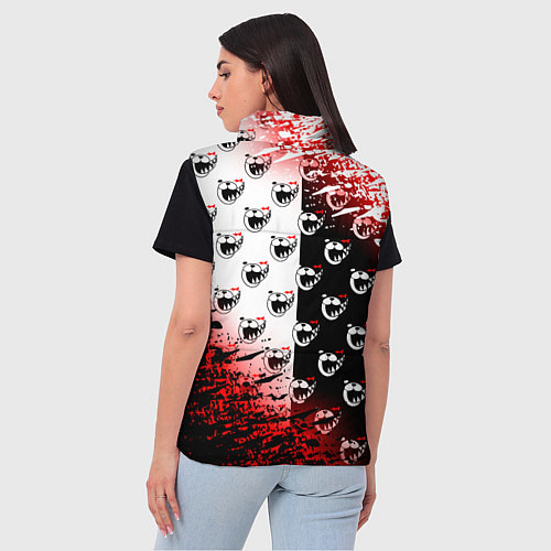 Женский жилет MONOKUMA / 3D-Красный – фото 4