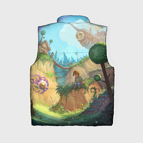 Женский жилет Terraria / 3D-Черный – фото 2