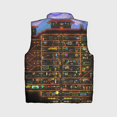 Женский жилет TERRARIA / 3D-Черный – фото 2