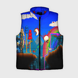 Женский жилет TERRARIA GAME, цвет: 3D-красный