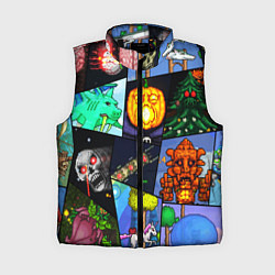 Женский жилет Terraria allpic, цвет: 3D-черный