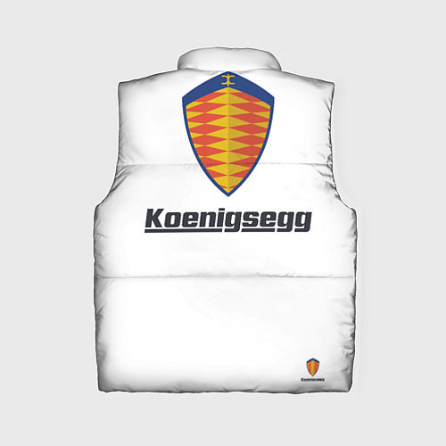 Женский жилет Koenigsegg / 3D-Красный – фото 2